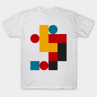 Bauhaus Inspired Pattern T-Shirt